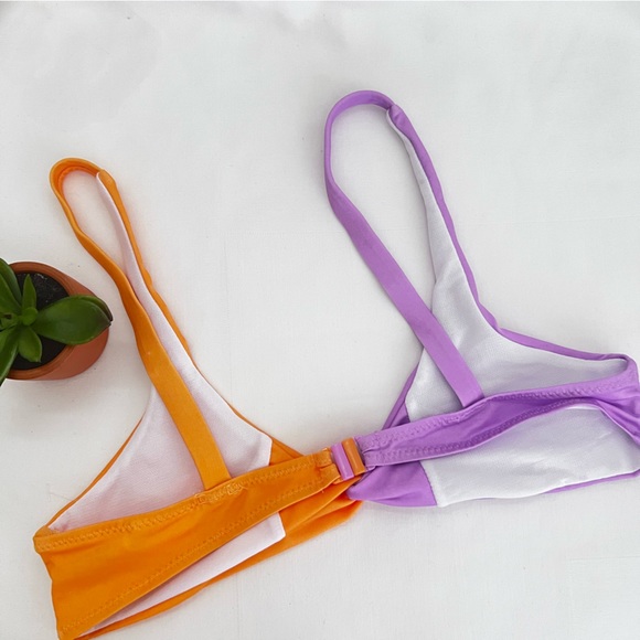 Zara Colorblock bikini top - Picture 7 of 7